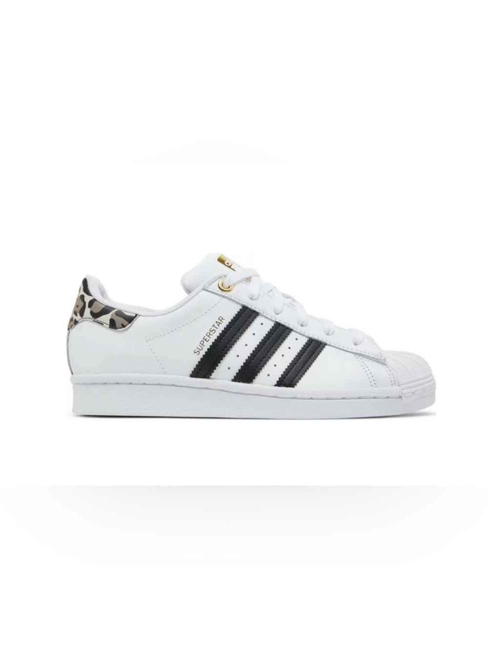 👟🐆Adidas Originals Women’s Superstar ‘White Leopard’ Sz 7 Limited Edition BNIB